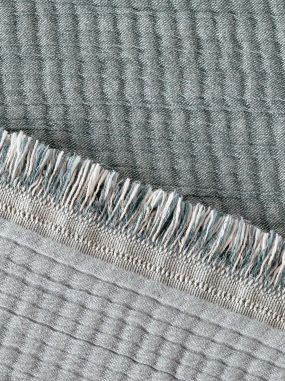 Casaluna Teal Green Cotton Quilted Coverlet Set Sz full/queen